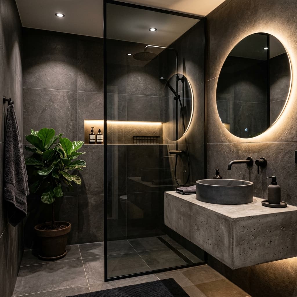 Dark Moody Luxe — luxury renovation in Bangalore
