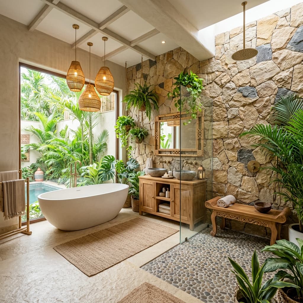 Tropical Spa Oasis — luxury renovation in Bangalore