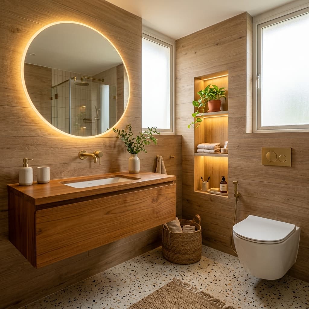Earthy Contemporary — upgrade renovation in Bangalore