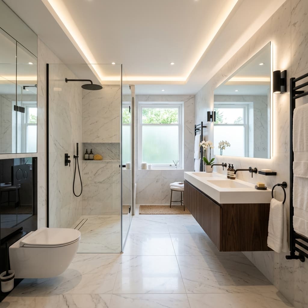 Luxury Transformation bathroom renovation package